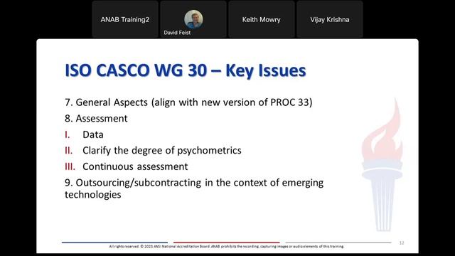ANAB Webinar: Revision of ISO/IEC 17024: A Status Update смотреть онлайн