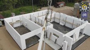 🏡 Как построить дом из несъемной опалубки? Полная инструкция по технологии строительства! 🏗