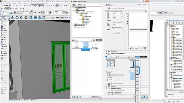 Traryd Fönster and SP Fönster as BIM objects - Demo смотреть онлайн
