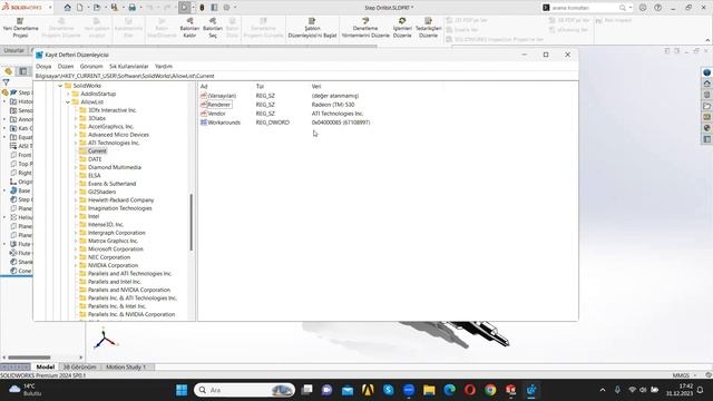 Gerçekçi Görünüm Aktif Etme Solidworks 2024 ‐ RealView Graphics смотреть онлайн