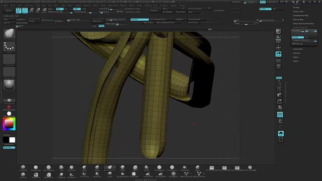 Make Rope With Zphere Zbrush
