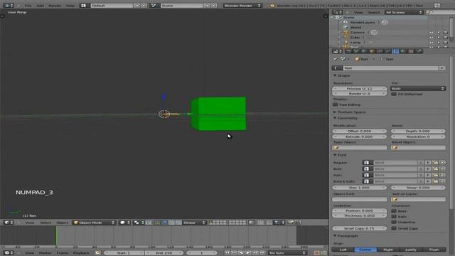 Shell Script Intro in Blender смотреть онлайн