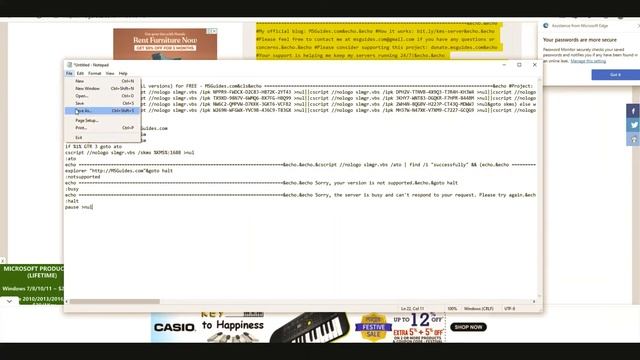 How to Activate Windows 10 for Free without software with CMD Method **Virus Free** смотреть онлайн