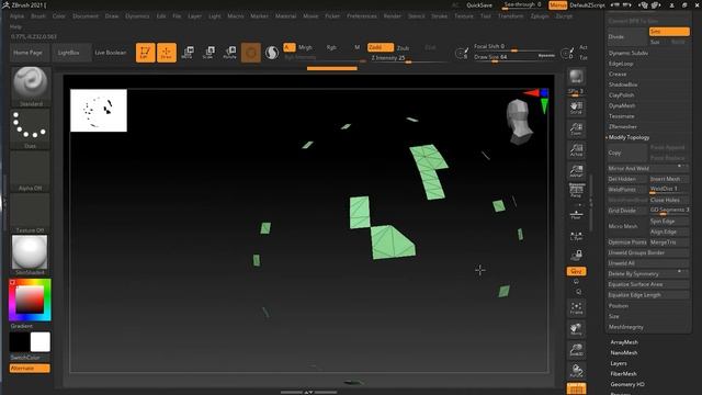 How To Close Holes Quickly And Easily In Zbrush? | Lesson 6 | Chapter 12 | Zbrush 2021.5 Full Cours