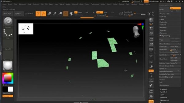 How to Close Holes Quickly and Easily in Zbrush? | Lesson 6 | Chapter 12 | Zbrush 2021.5 Full Cours