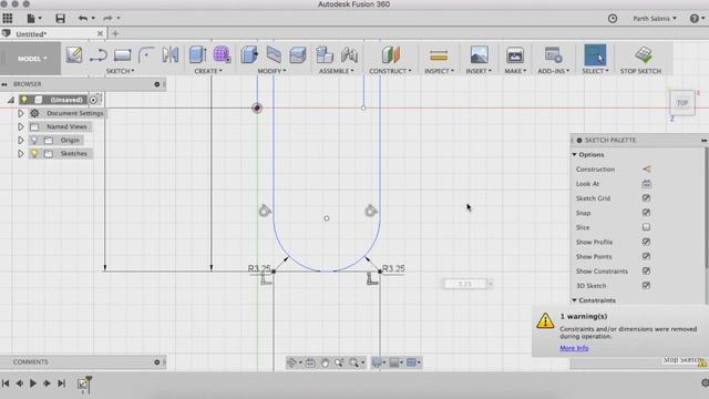 Fusion 360 Beginners Tutorial | 3D Model a Paper Clip in 2 Minutes !! смотреть онлайн