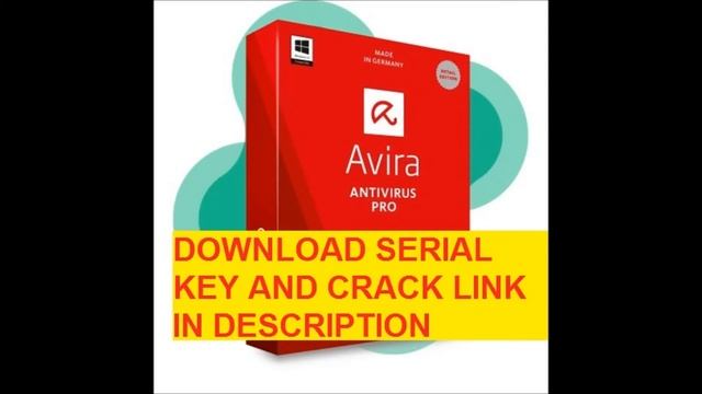 AVIRA 2018 CRACK AND SERIAL KEY смотреть онлайн