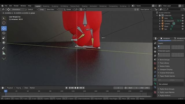 AMONG US *FREE* RIG FOR BLENDER | Endorite animations смотреть онлайн