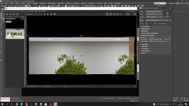 3DS MAX VRAY render without white dots смотреть онлайн