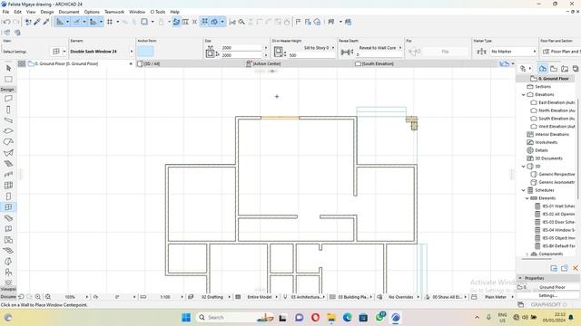 HOW TO SET WINDOWS IN ARCHICAD SOFTWARE. смотреть онлайн