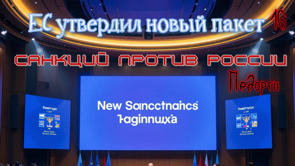 ЕС утвердил новый пакет санкций против России смотреть онлайн