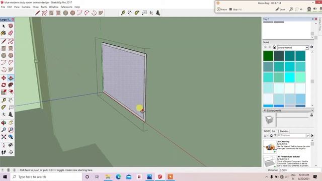 SKETCHUP CHILDREN BEDROOM INTERIOR DESIGN TUTORIAL 2021 смотреть онлайн