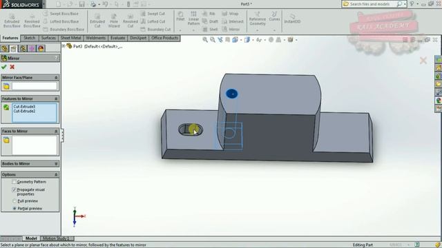 SOLIDWORKS 2.2.12-intermediate level смотреть онлайн