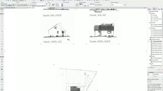 Archicad - Projet pro 2019 - Etape 01 смотреть онлайн