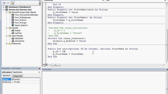 50. VBA - Class Methods Alternative Constructor (Programming In Access 2013) смотреть онлайн