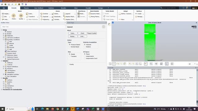 How To Set Periodic Boundary Conditions In ANSYS Fluent