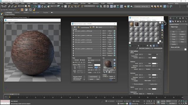 TEXTURES IN 3DS MAX& MATERIAL TEXTURE LOADER| Quickly Load PBR Materials in 3ds Max смотреть онлайн
