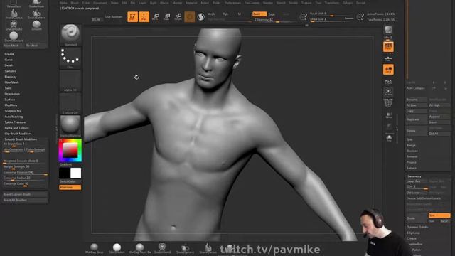 024 ZBrush Smooth Stronger and Saving Custom Brushes смотреть онлайн