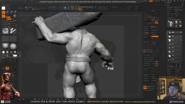 Brendon Isaiah Bengtson - Character & Prop Art for Video Games - Episode 27 смотреть онлайн