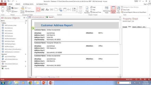 24. Report Header and Footer (Programming In Microsoft Access 2013) смотреть онлайн