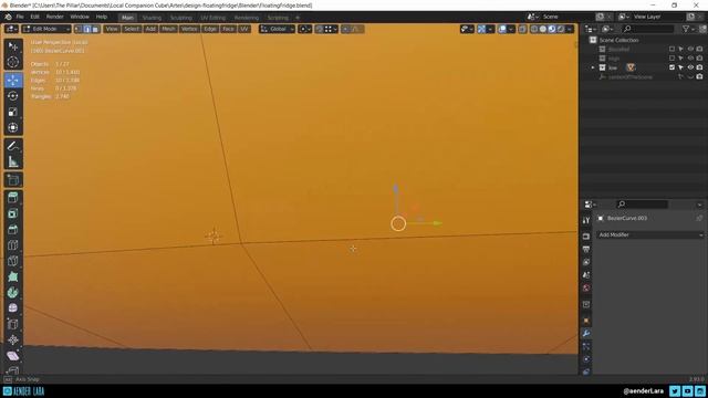 Floating Fridge P2. Lowpoly and UV Unwrap with Blender - Timelapse смотреть онлайн