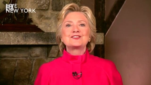 Hillary Clinton: "We just put the biggest crack in that glass ceiling yet." смотреть онлайн