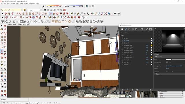 Sketchup Vray tutorial Day 04 II Sketchup Vray interior lighting & rendering tutorial смотреть онлайн