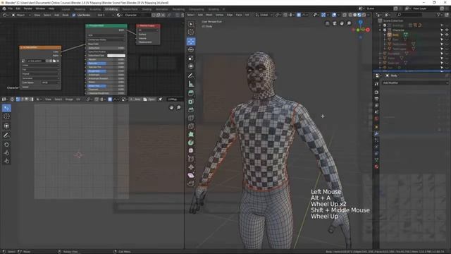 Blender 2.8 UV Mapping - learn Blender смотреть онлайн