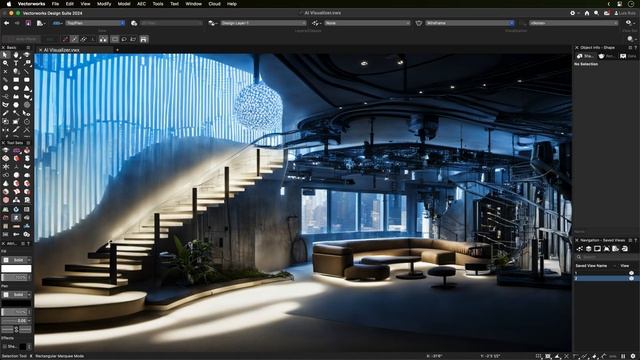 Vectorworks AI Visualizer смотреть онлайн