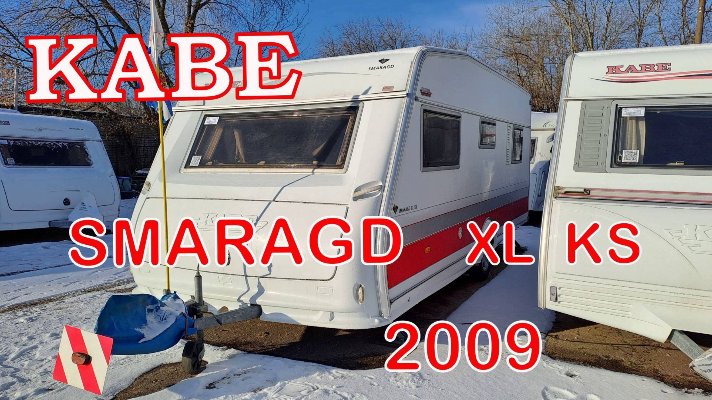 KABE Smaragd XL KS 2009 года - уютный караван для комфортного отдыха круглый год.