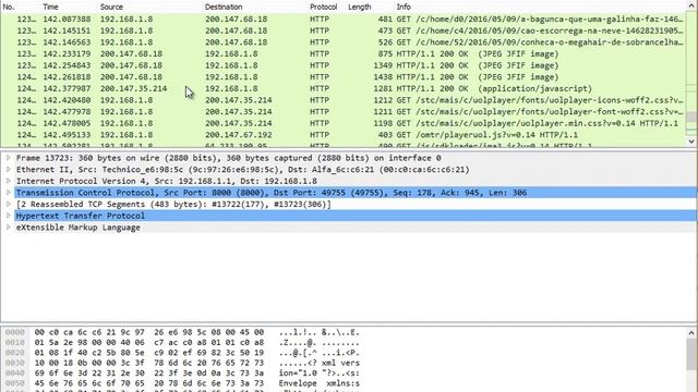 Wireshark - Conhecendo a interface gráfica смотреть онлайн