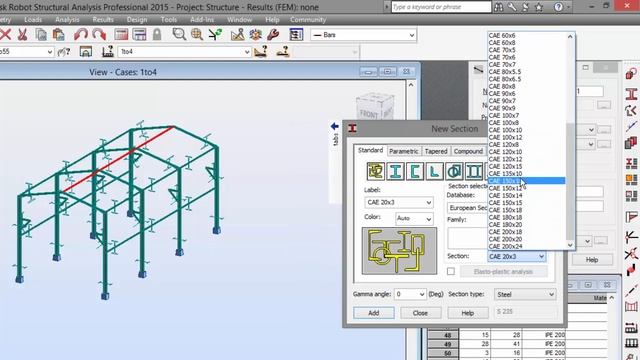 Exercise 5 - Part 3 - Moving Load - 3D Frame (Robot Structural Analysis) смотреть онлайн