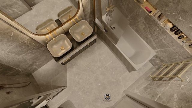 Master bathroom UNREAL ENGINE 5 +3DS MAX смотреть онлайн