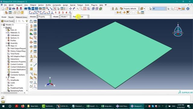 Incremental Sheet Forming simulation training in Abaqus смотреть онлайн