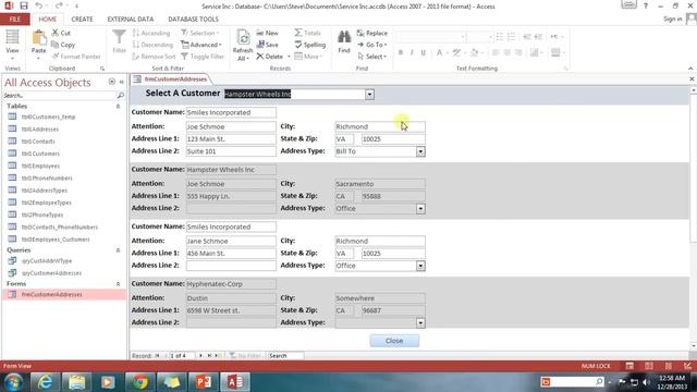 22. Filtering Our Form (Programming In Microsoft Access 2013) смотреть онлайн
