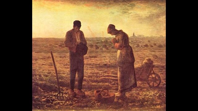 밀레 "만종" The Angelus 연주 음악 смотреть онлайн