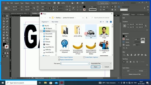 Put photo in Text in Adobe Indesign with shadow effect (2023)in Hindi смотреть онлайн