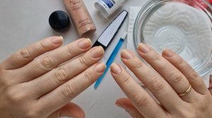 Как укрепить ногти воском💅 Натуральные ногти, обычный лак❤️