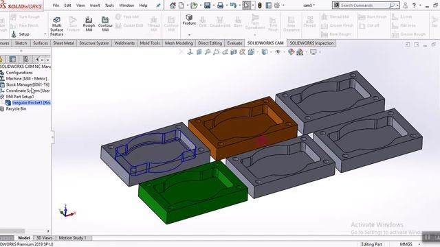 Soldworks Cam 2020 Tutorials | CNC Programming in Solidworks Cam смотреть онлайн