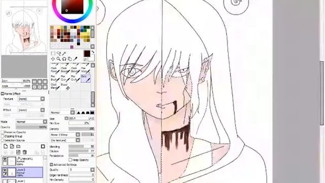 Annihilator & Glitch, OC speedpaint смотреть онлайн