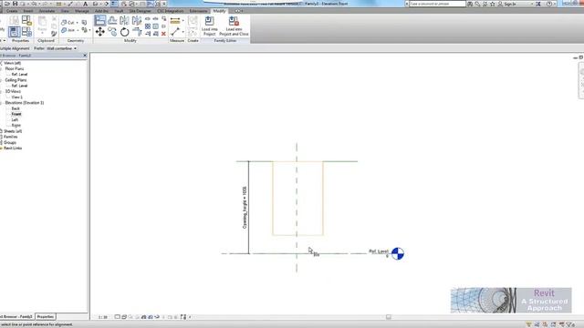Revit Tutorial - Structural Opening Familiy смотреть онлайн