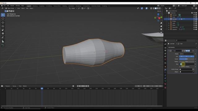 How to Use the CAST MODIFIER in Blender! смотреть онлайн