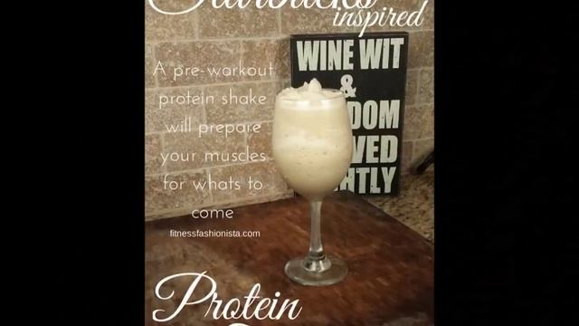 How to Make a Starbucks inspired Protein Frappuccino смотреть онлайн