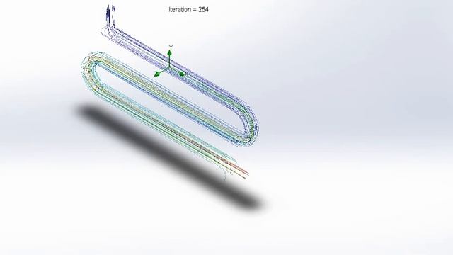 Flow trajectories animation of counter flow double pipe heat exchanger смотреть онлайн
