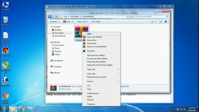 Cara Mudah Ekstrak File RAR dan ZIP di Windows + WinRAR Terbaru смотреть онлайн
