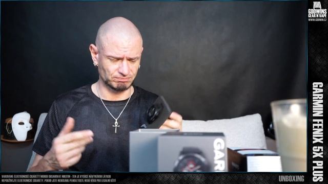 UNBOXING - Garmin Fenix 5x Plus (CZ)