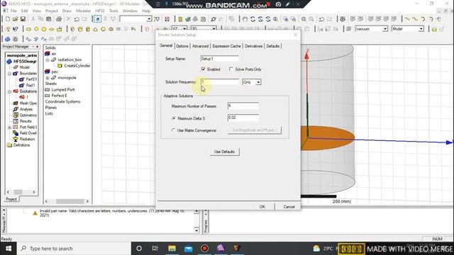 monopole antenna simulation in hfss anysys смотреть онлайн