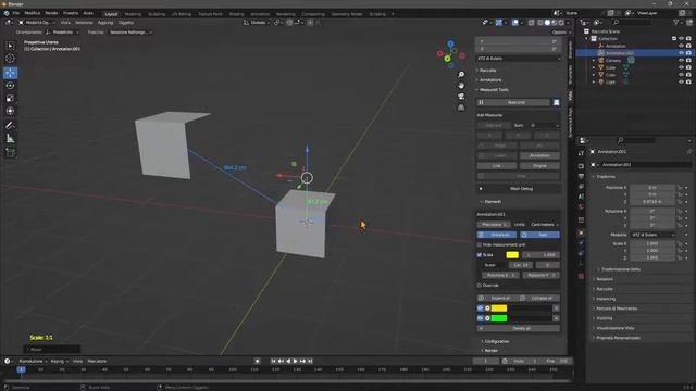 Videoguida - Lavorare con Precisione e Misurare Oggetti, Segmenti, Distanza, Area, Addon Measure It смотреть онлайн