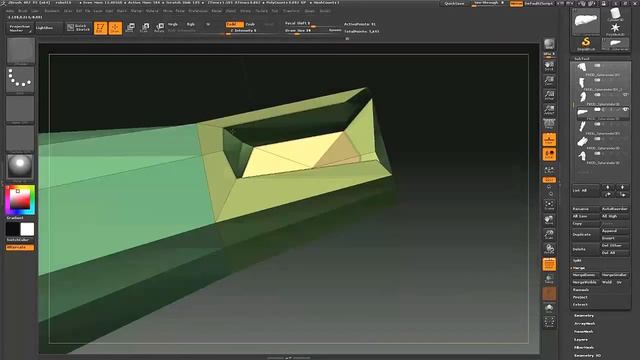 Robot arm and hand in ZBrush смотреть онлайн