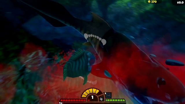 لعبة Feed And Grow Fish | سمكة البيرانا - لفل 100؟